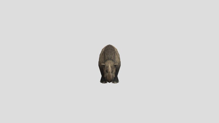 Woolly Rhinoceros – Modello 3D gratuito STL