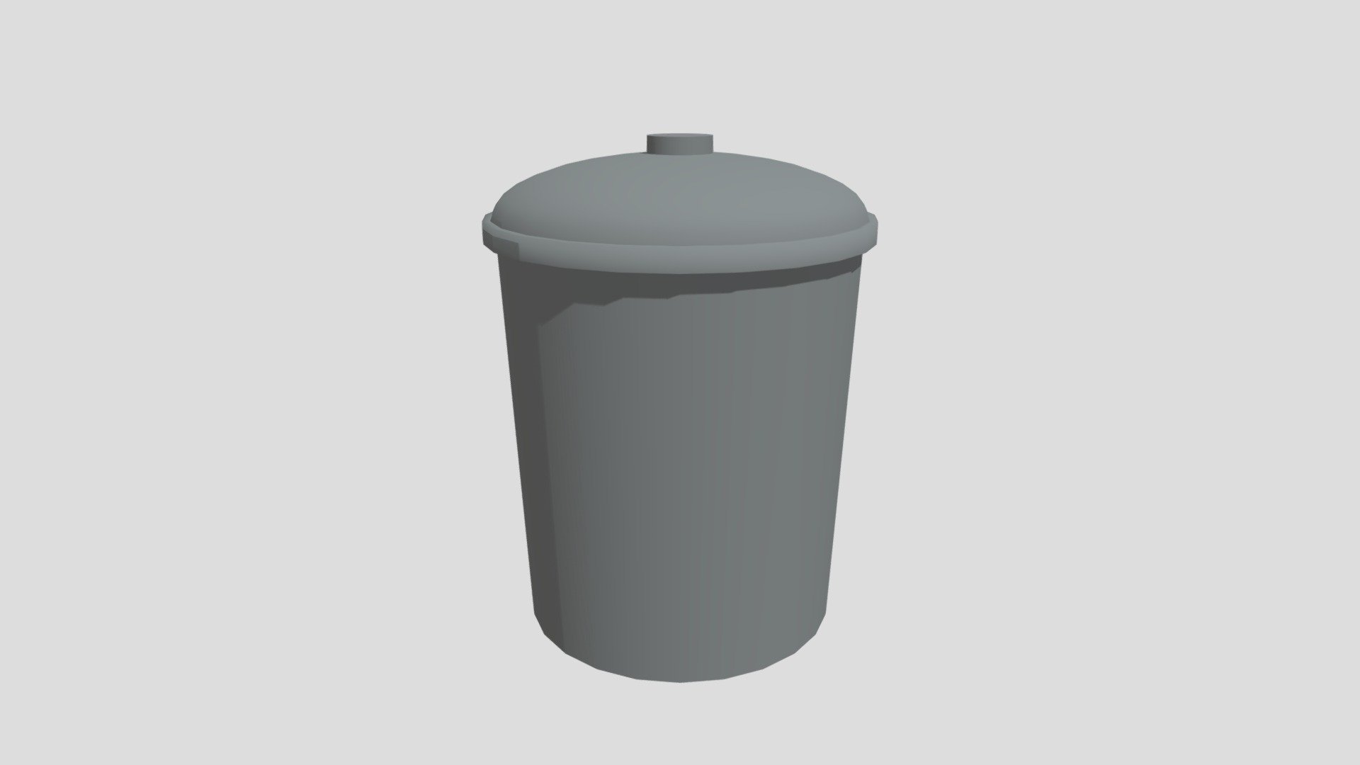 Trashcan from Poly by Google
