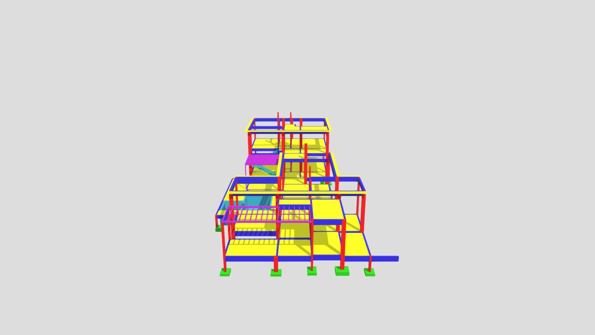 3D Estrutura B86