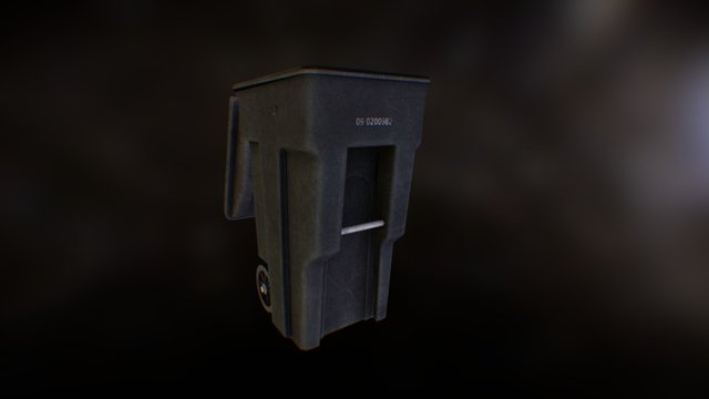 env_trashbin_open 3D Model