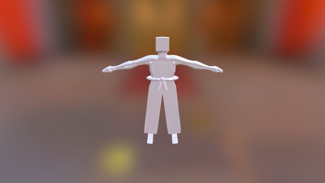Humanoid 3D Model