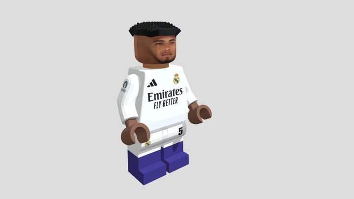 Lego Real Madrid Pack / Bellingham 3D Model