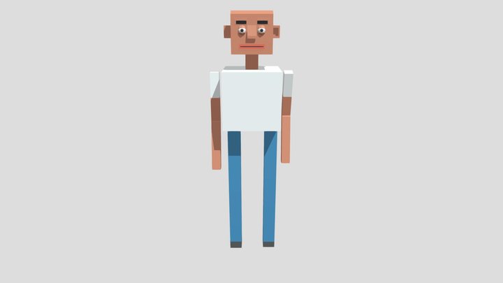 Lester-  Joshua Ortiz Hand Wave 3D Model
