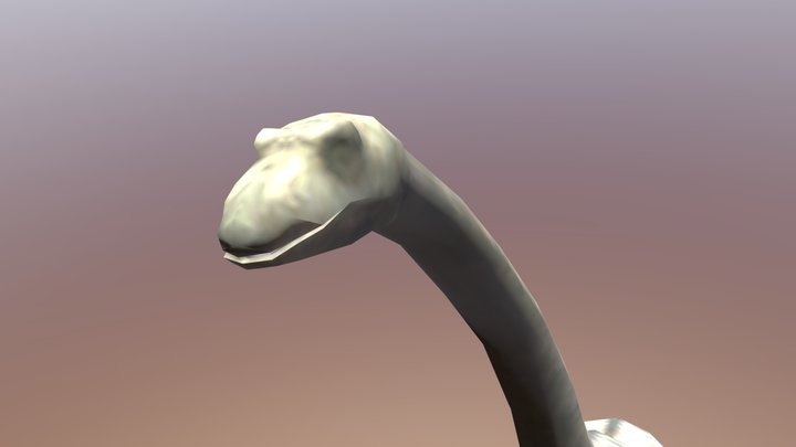 Brontosaurus – Kostenloses 3D-Modell STL