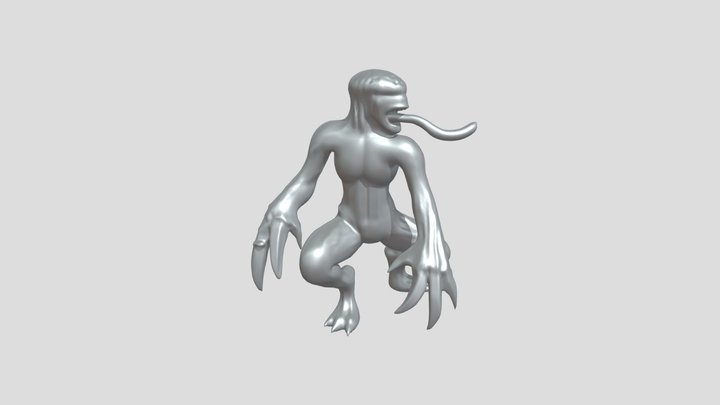 Third Licker base try 3D Model