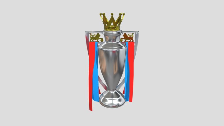 Low-poly EPL Trophy