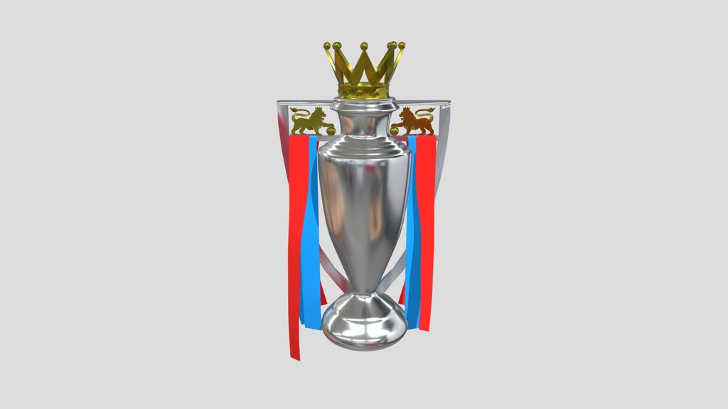 Low-poly EPL Trophy