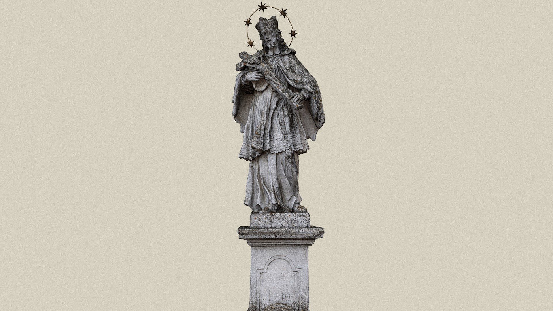Hl. Nepomuk — Sketchfab embed 3D viewer