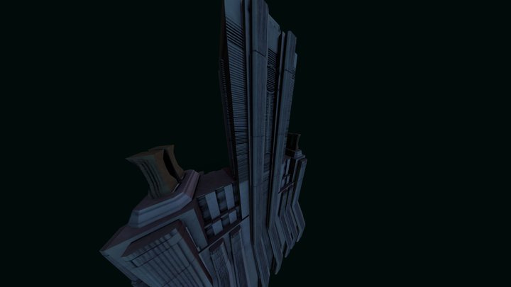 Building_H 3D Model