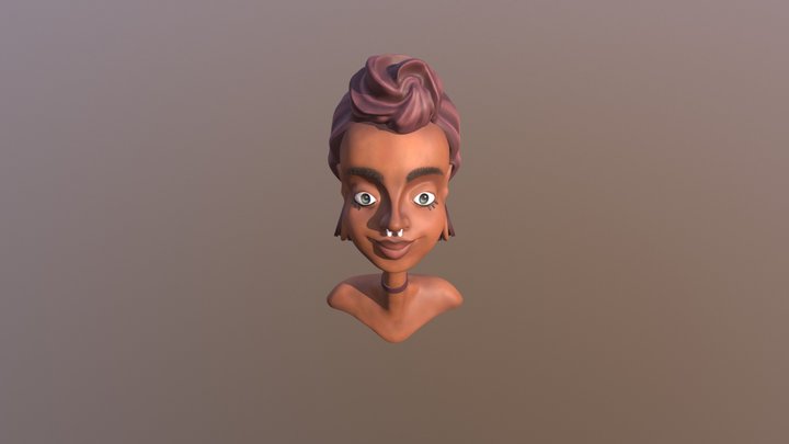 Lakia Inspired Character Model 3D Model