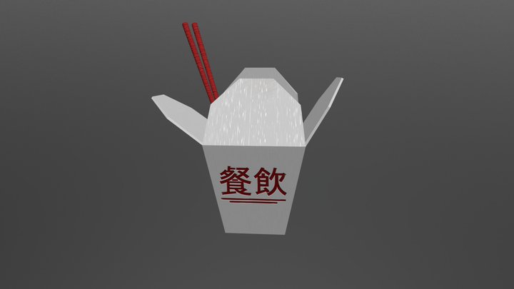Food Box (Wave_) 3D Model