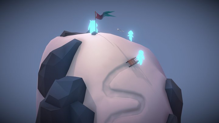 Fun on the Mountain Top 3D Model