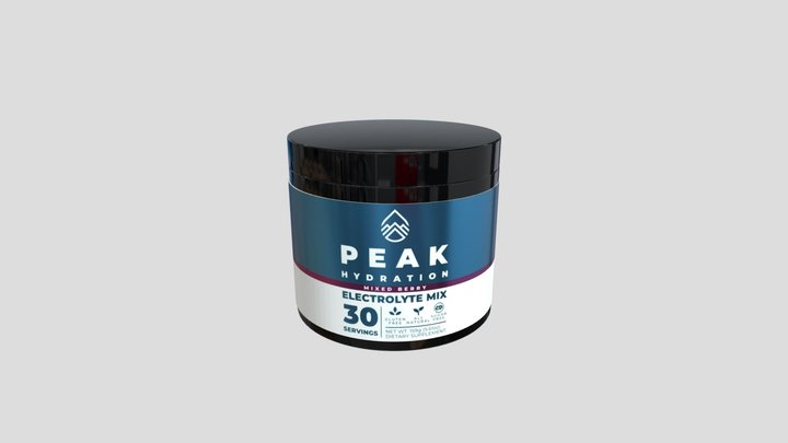 Peak Hydration 2 3D 3D Model