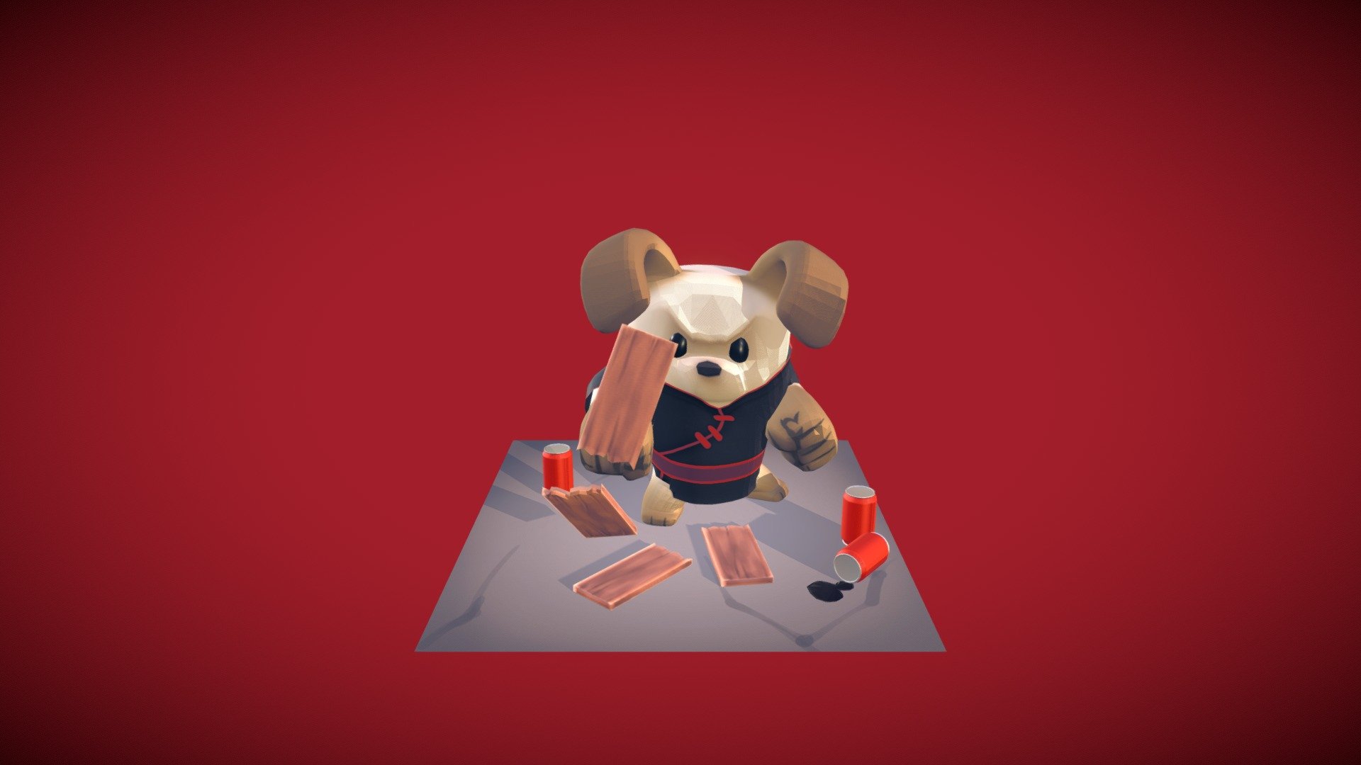 Kung-fu Dog (revision)