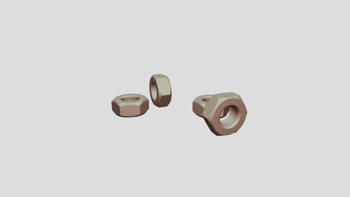 Nuts 3D Model