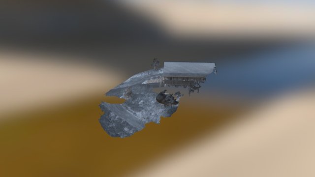 Roof Inspection Simplified 3d Mesh 3D Model