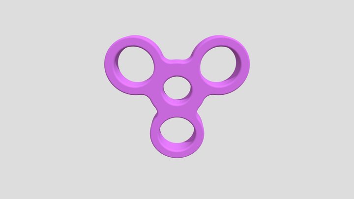 Fidget Spinner - Part 1 3D Model