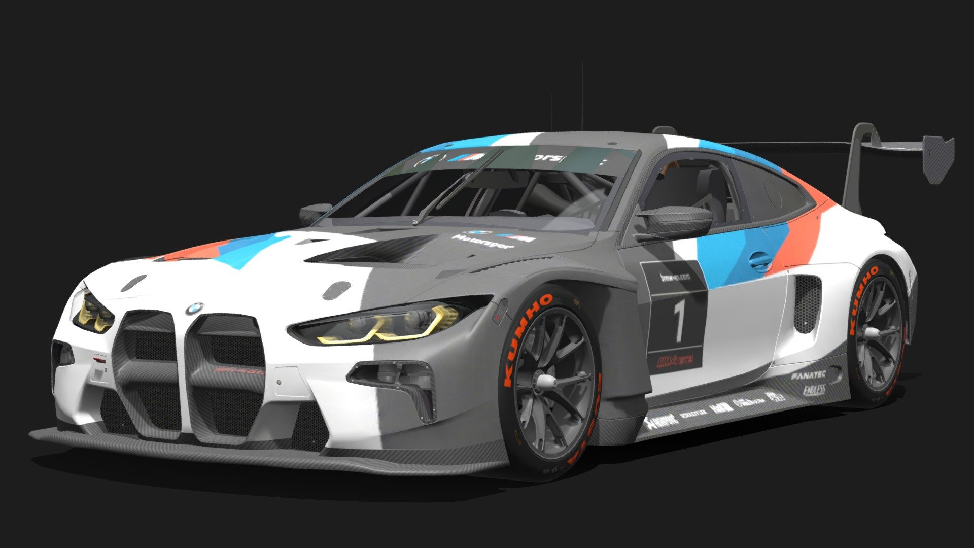  M4 GT3 3Dモデル 2021 BMW M4 GT3 - Download Free 3D model by OUTPISTON (@outpiston