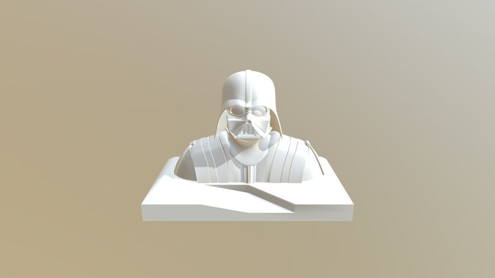 Darth Vader For 3D Printing 3D Model