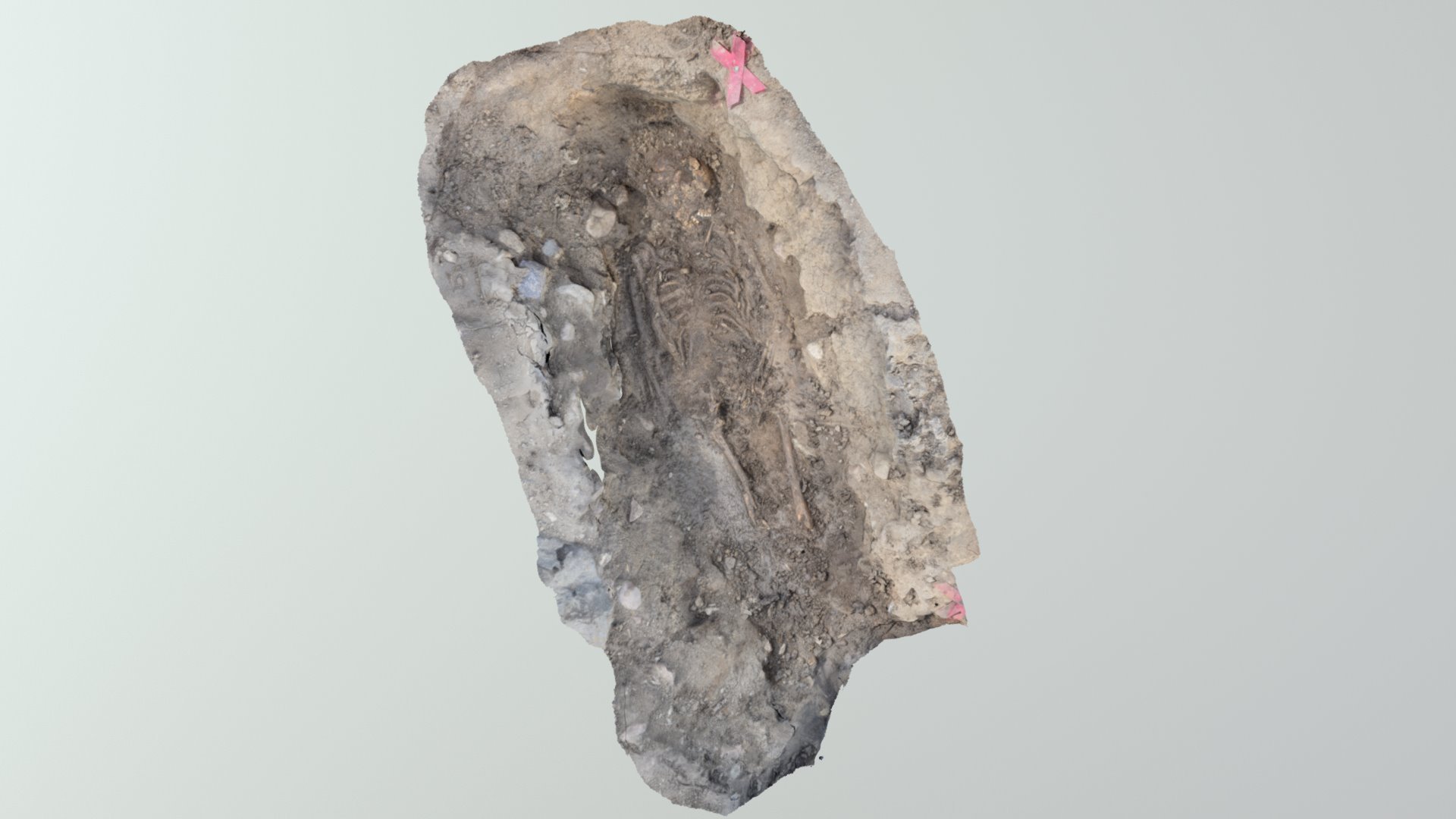 Neolithic grave from Hjärup, Skåne, Sweden