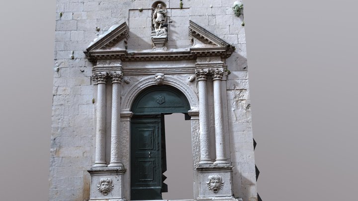 Omiš - The Parish church of St. Michael 3D Model