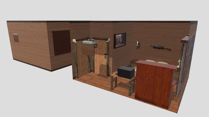 Tribute Room - Final Layout 3D Model