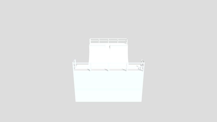 Assignment 3 Halfpipe 3D Model