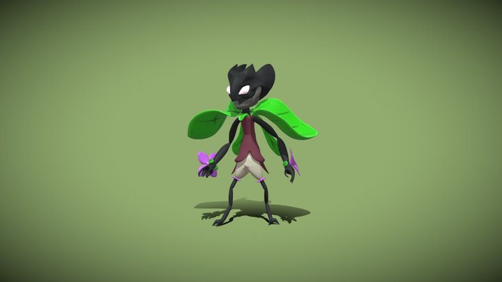 Lotus, Lord of the Luscious Woods 3D Model