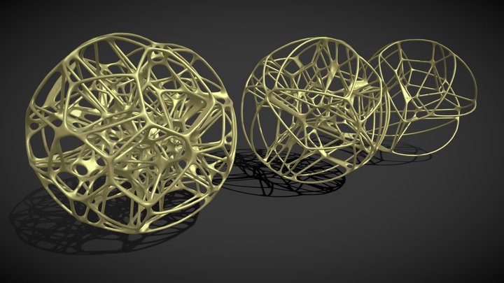 Bone Structure - Medical or ArchViz - Sphere 3D Model
