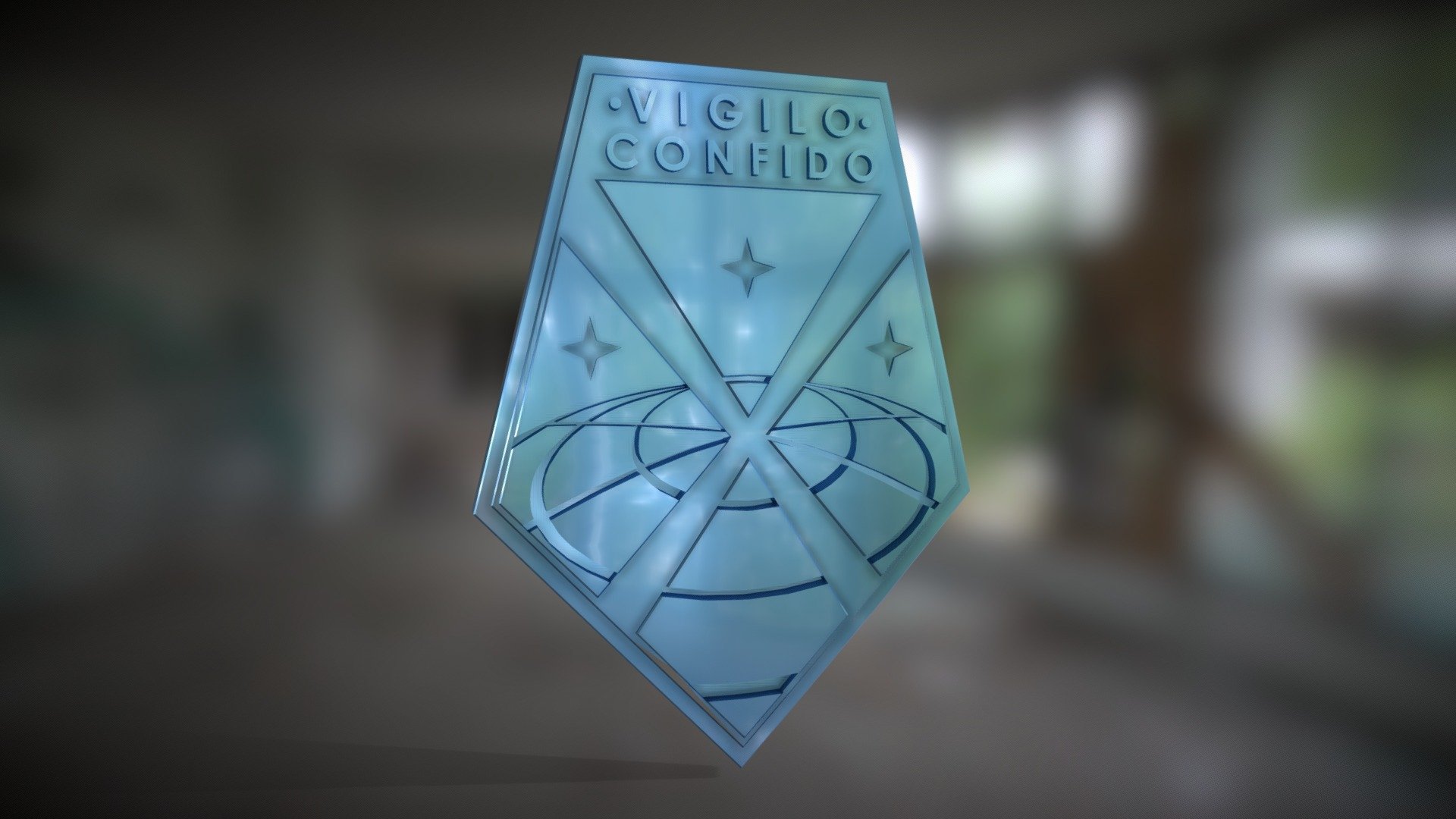 XCOM Badge Vigilo Confido