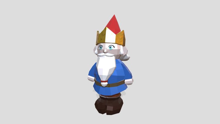 King Gnome 3D Model