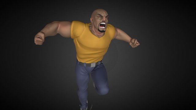 Lukecage 3D Model