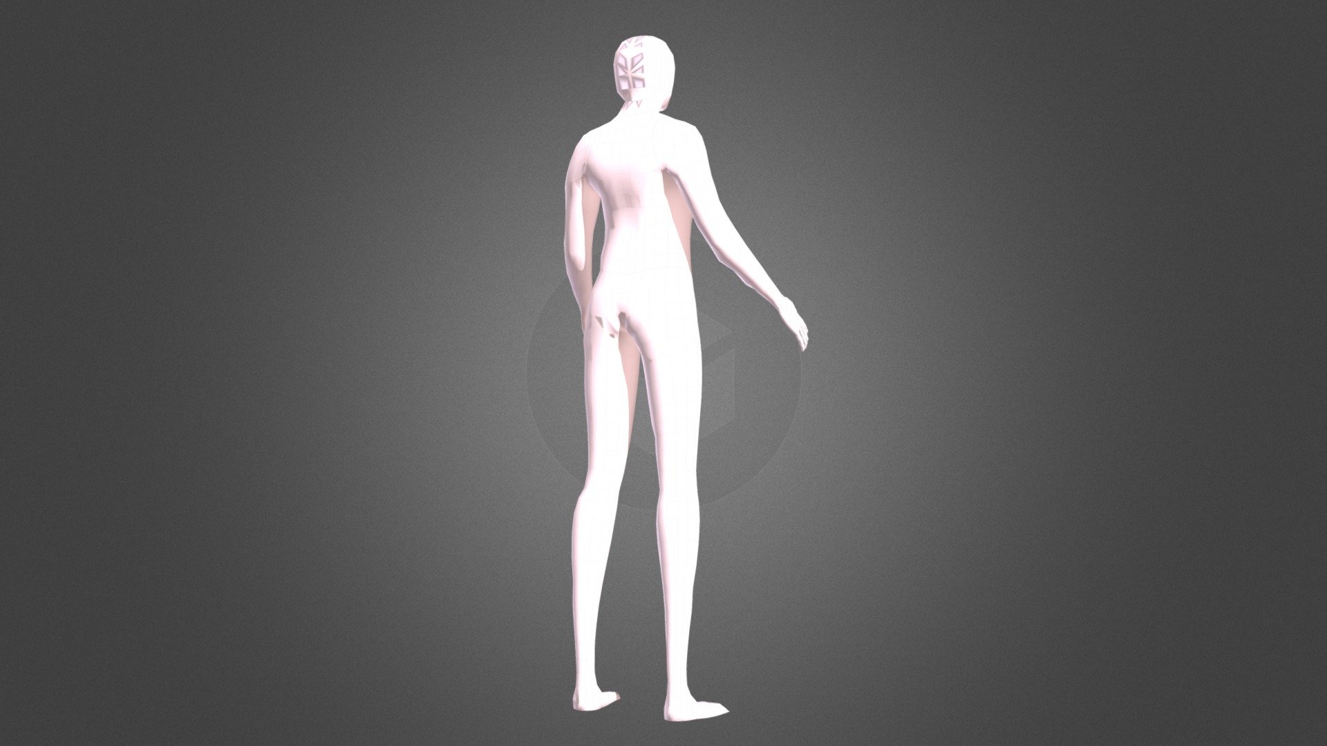 Terceira versão Personagem oc baseado em desenho
