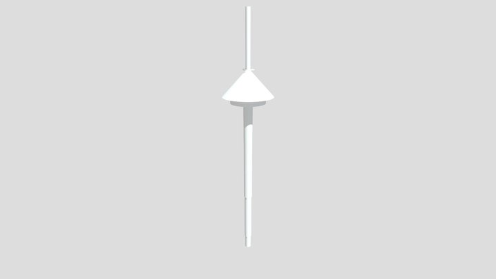 Peritoneal cathetor accessory 3D Model