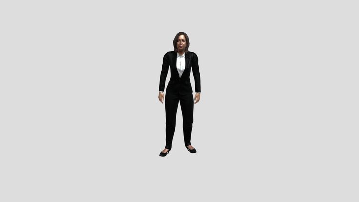 Kamala Harris Laughing – Modèle 3D gratuit STL