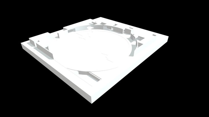House in Alentejo Coast by Aires Mateus 3D Model