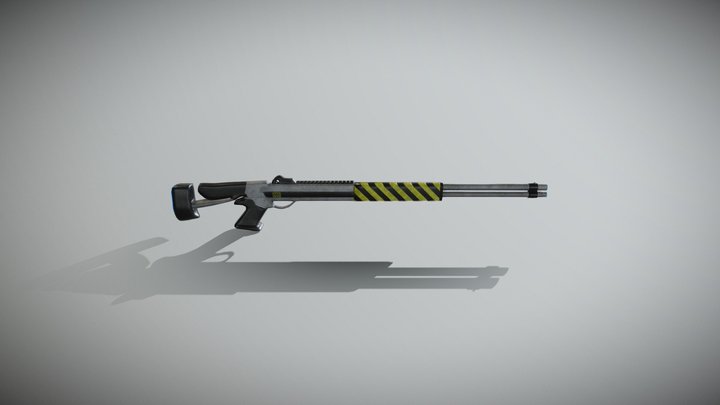 Shotgun 3D Model