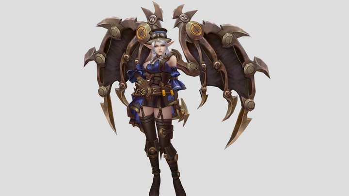 veera steampunk (aov) 3D Model