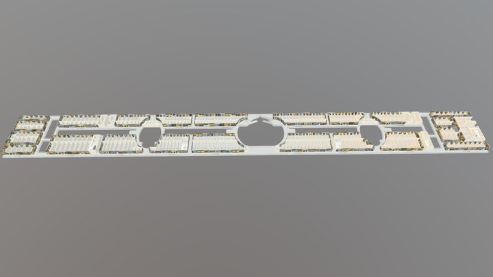 Spectrum Metro II - First Floor 3D Model