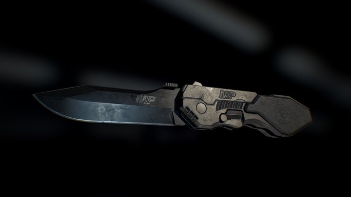 Knife 3D Model
