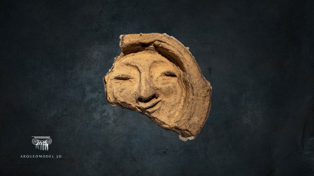 Roof-end Tile - Gyeongju National Museum | KOREA