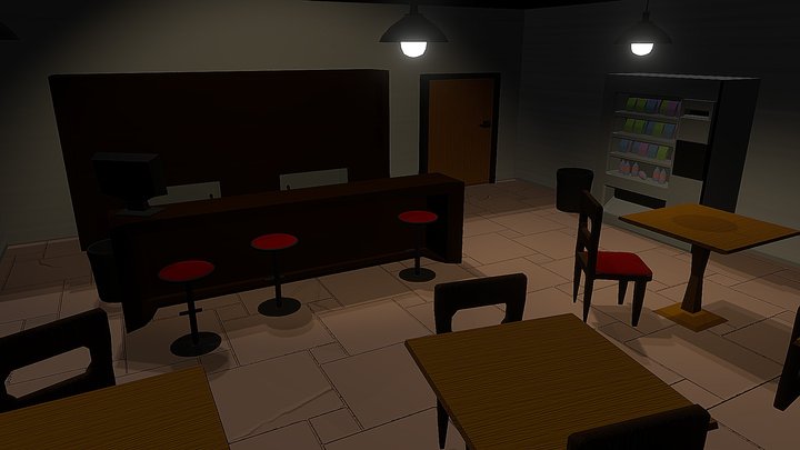 Practice - Local Bar - Substance 3D Model