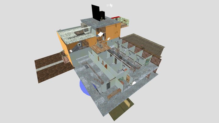 The Twins Prison Test 2 3D Model