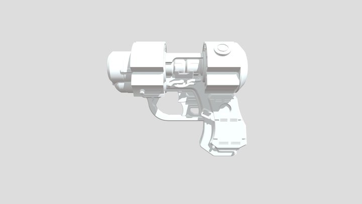 X Gun Gantz 3D Model