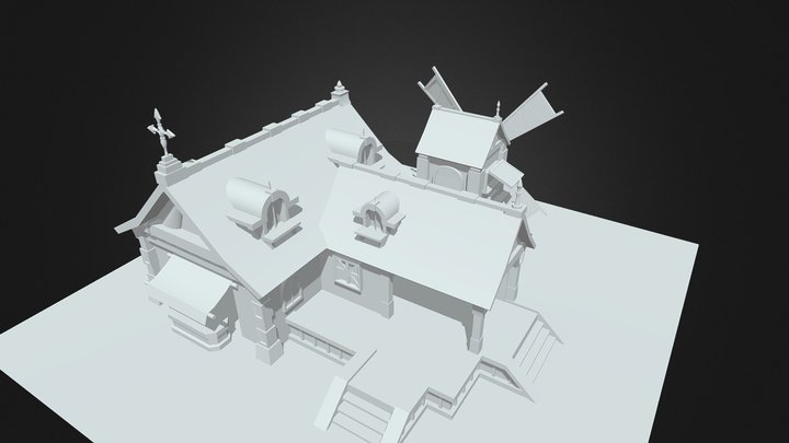 Blacksmith Shop 3D Model