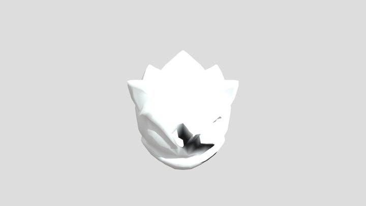 Toei Classic Sonic Head - Roblox UGC 3D Model