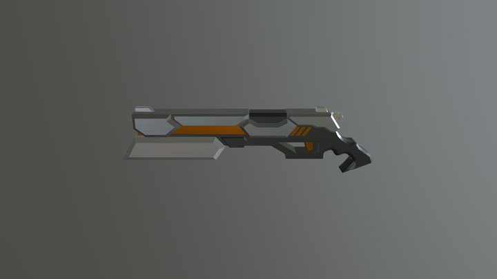 Project Lucian Gun 3D Model
