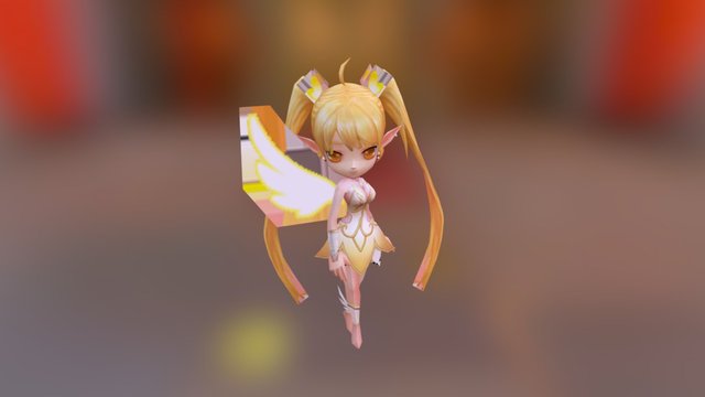 Light Fairy Queen – Fran 3D Model