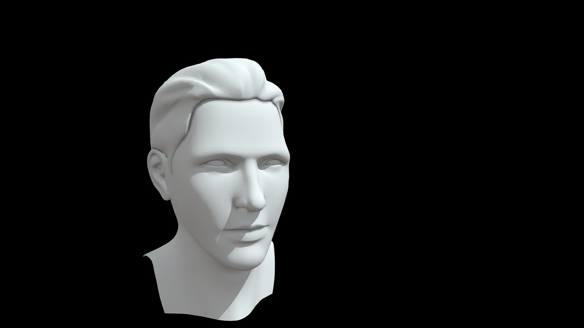 Man Head - 3D model by OldRepublic [4ad6117] - Sketchfab