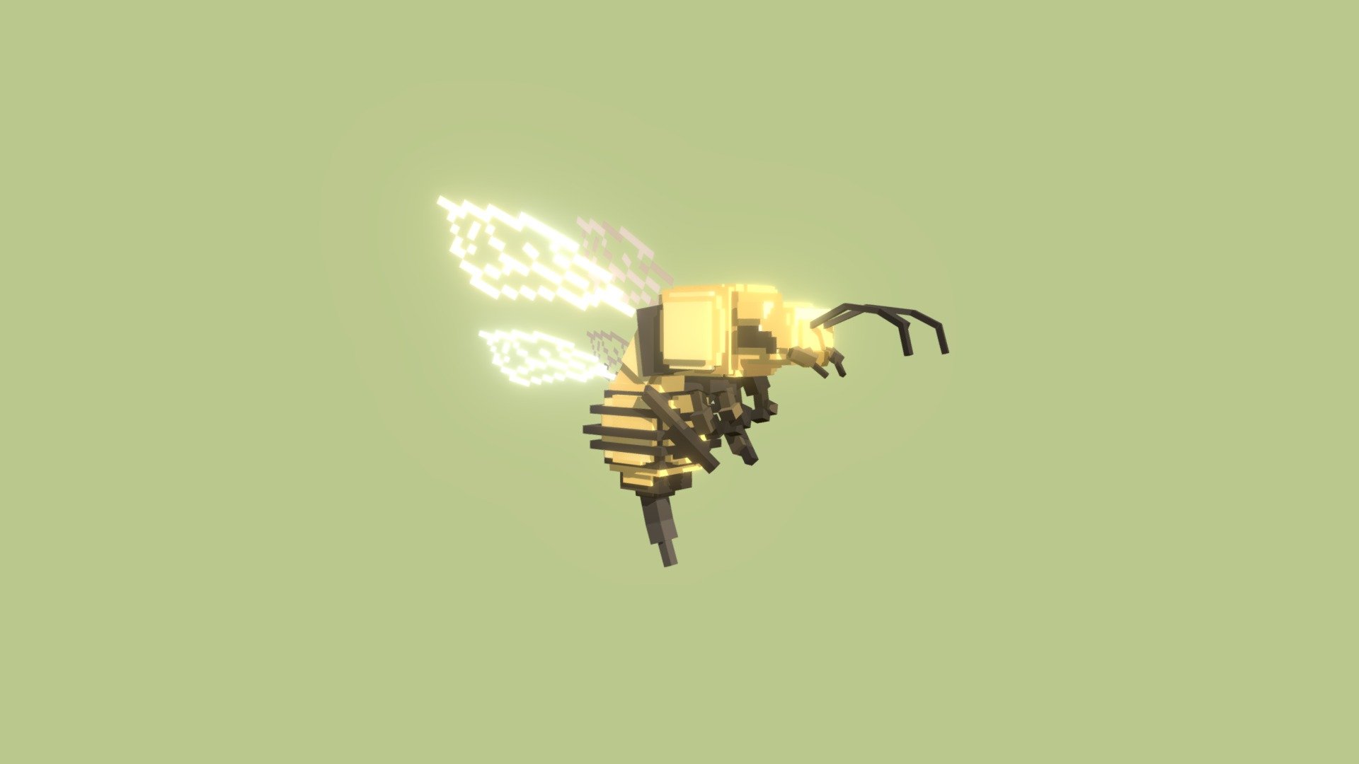 Bee - 3D model by Luvorboy (@Luvorboy.) [4ad6790] - Sketchfab